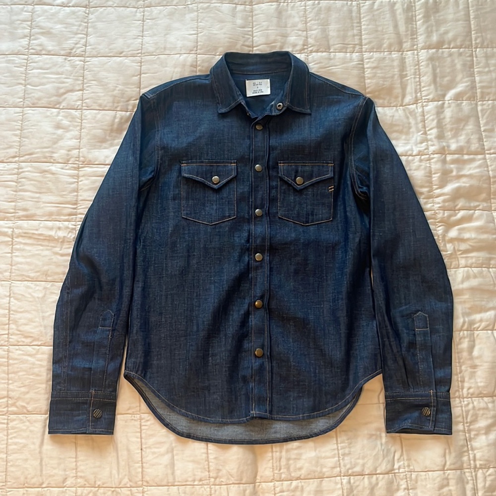 Billy Reid Shoals Denim Shirt - S